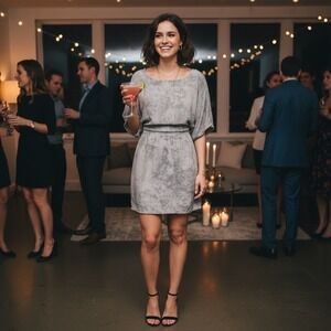 NWT!! GYPSY 05 Silk Tie Dye Dress Cold Shoulders Mini Festival Party X-Small